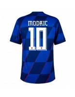 Chorvatsko Luka Modric #10 Venkovní Dres ME 2024 Krátký Rukáv